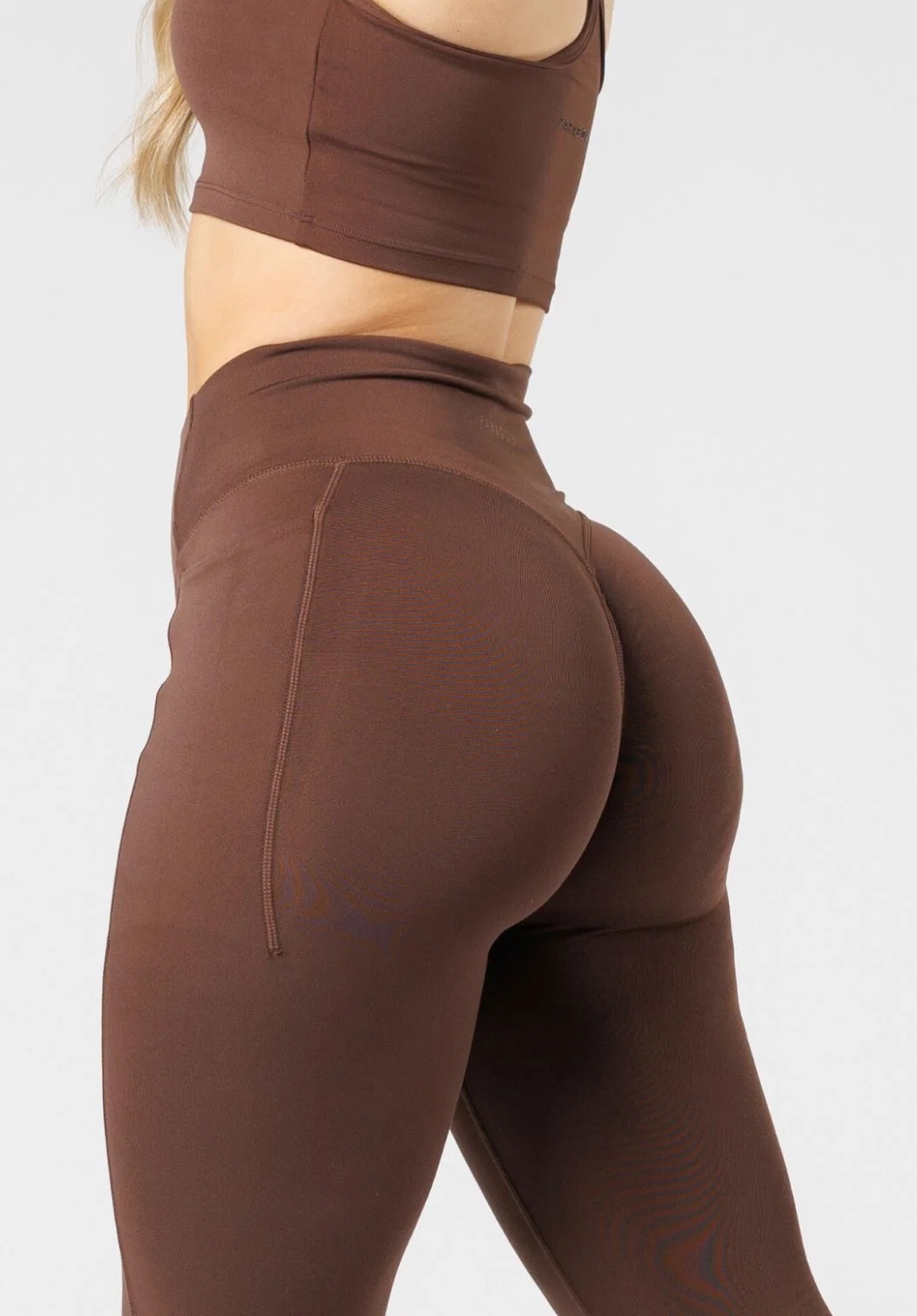 Reluna Empower High-Rise Sculptseam® Plus Pocket Legging Walnut
