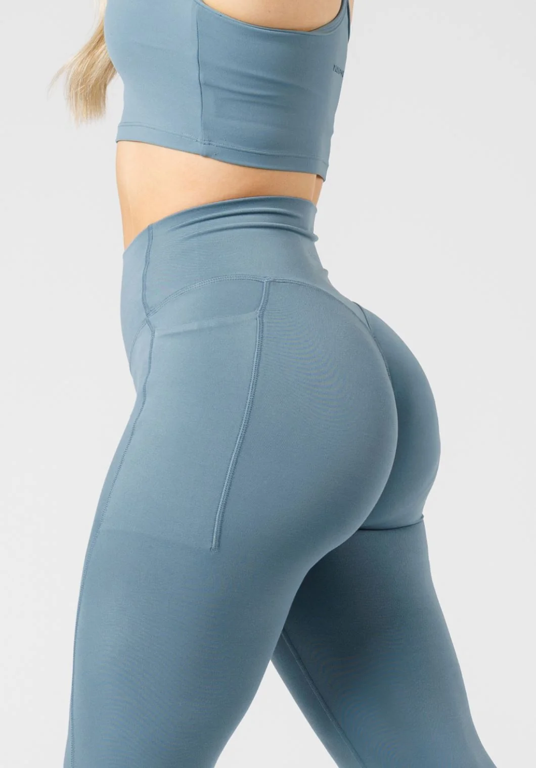 Reluna Empower High-Rise Sculptseam® Plus Pocket Legging Slate