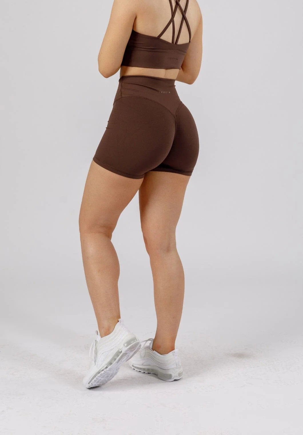 RecStretch™ Original High-Rise Sculptseam® Plus Short 5" Walnut