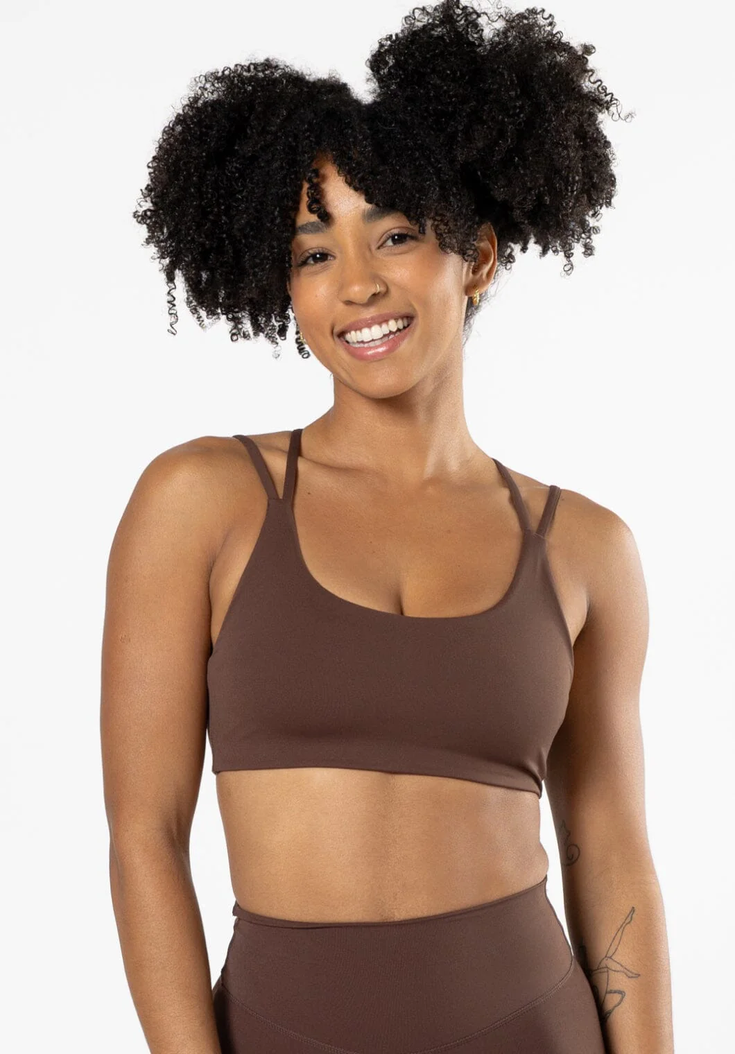 RecStretch Radiate Sports Bra Walnut