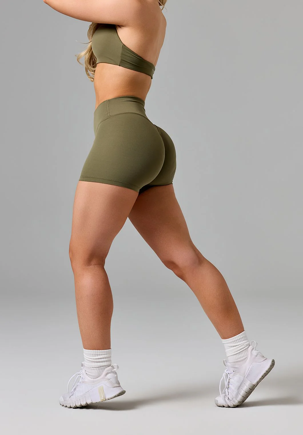 RecStretch™ Original  Sculptseam® Plus Mid-Rise Short 4” Everglades