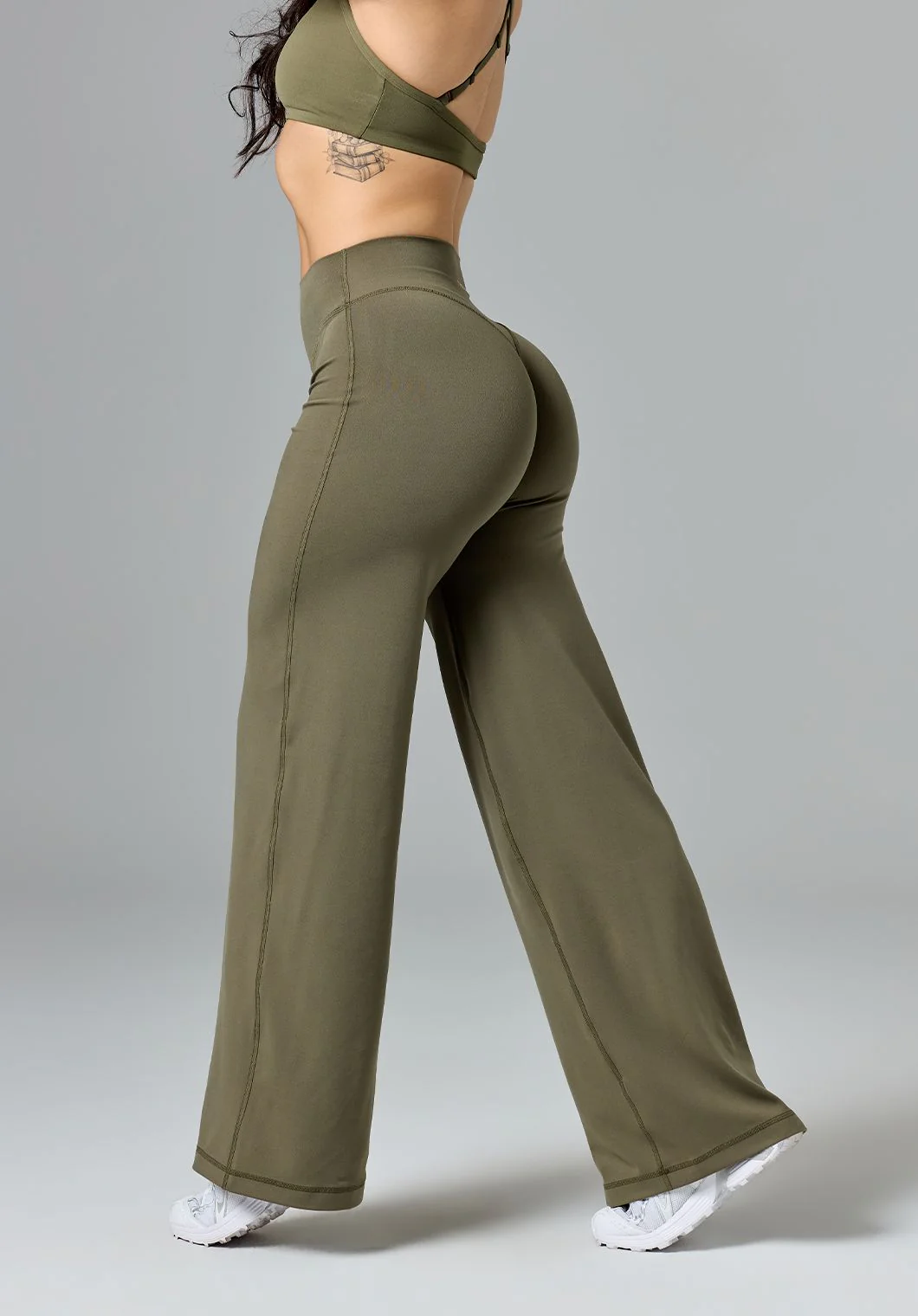 Reluna™ Original Sculptseam® Mid-Rise Straight Leg Pant Regular Everglades