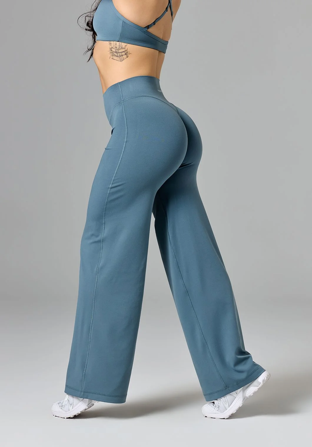 Reluna™ Original Sculptseam® Mid-Rise Straight Leg Pant Regular Slate
