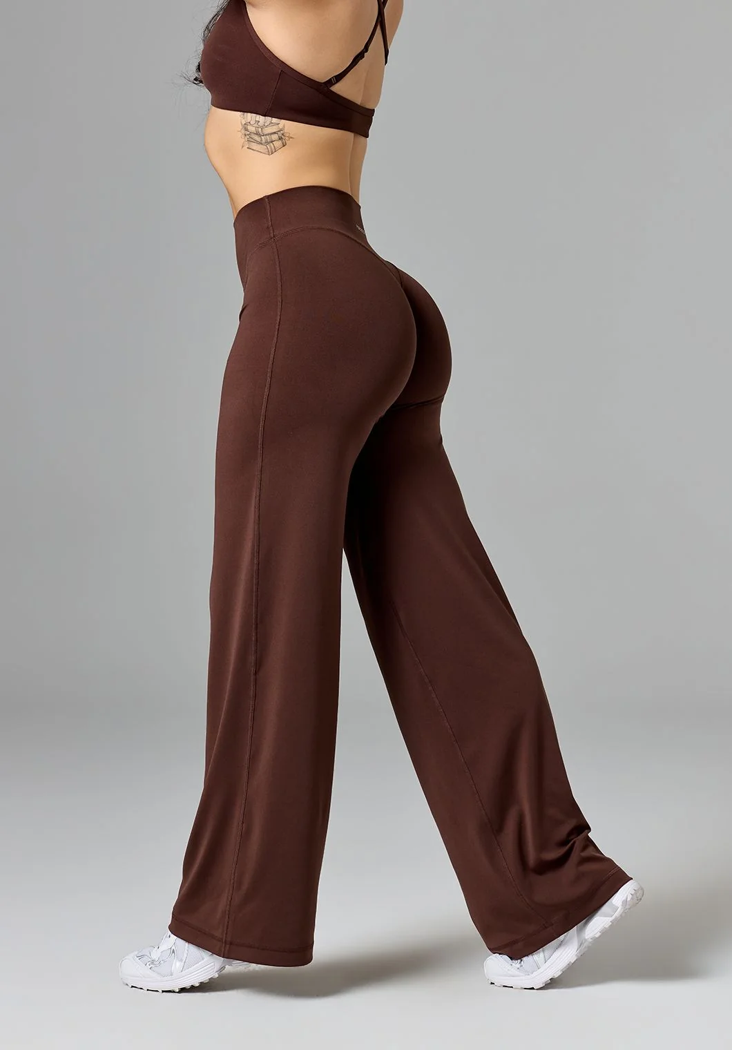 Reluna™ Original Sculptseam® Mid-Rise Straight Leg Pant Regular Walnut