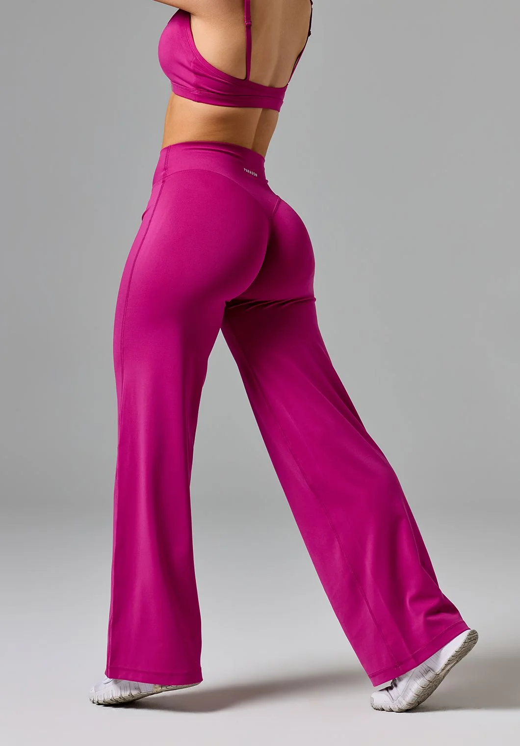 Reluna™ Original Sculptseam® Mid-Rise Straight Leg Pant Short Berry