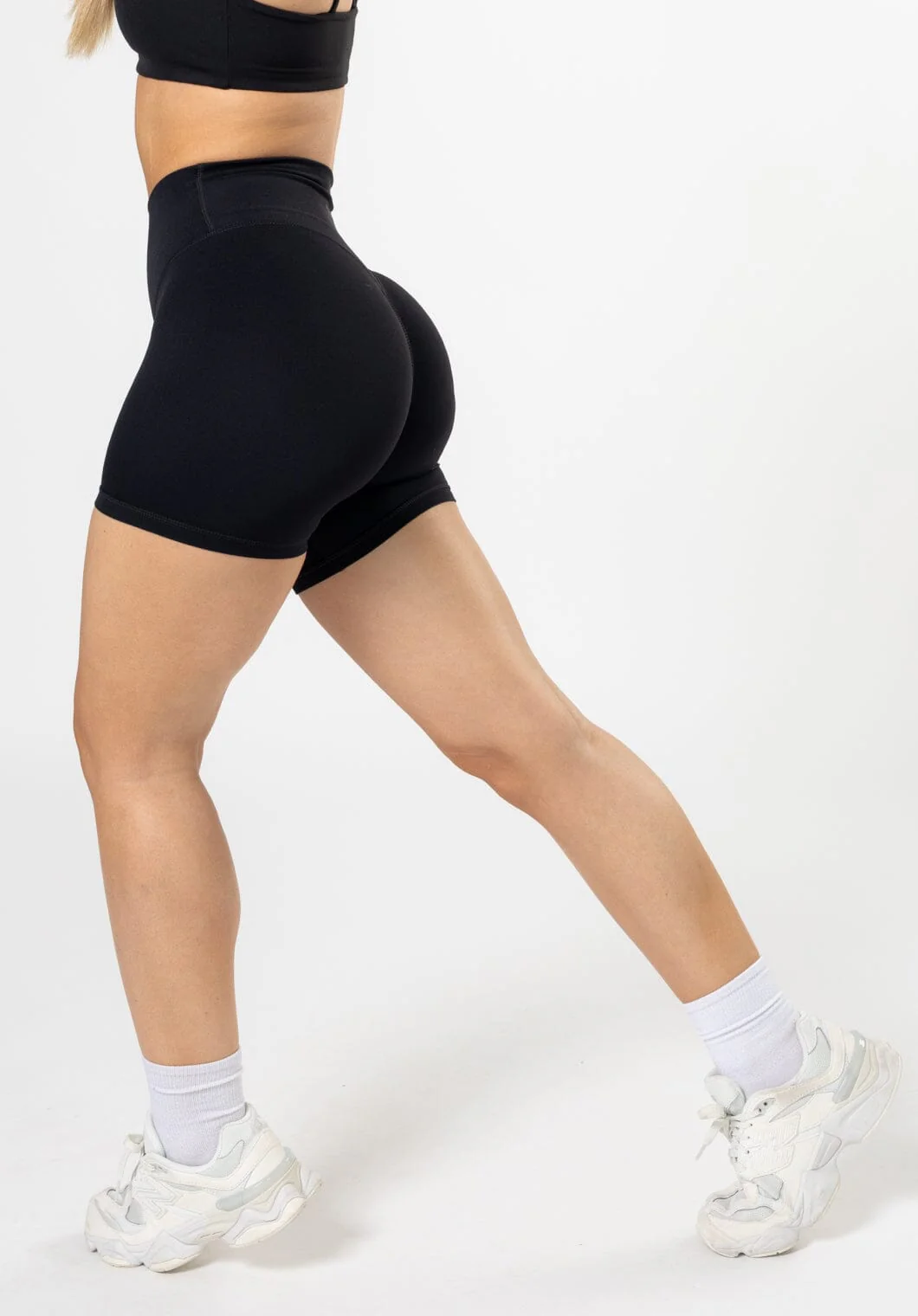 RecStretch™ Original Sculptseam® High-Rise Short 5" Black