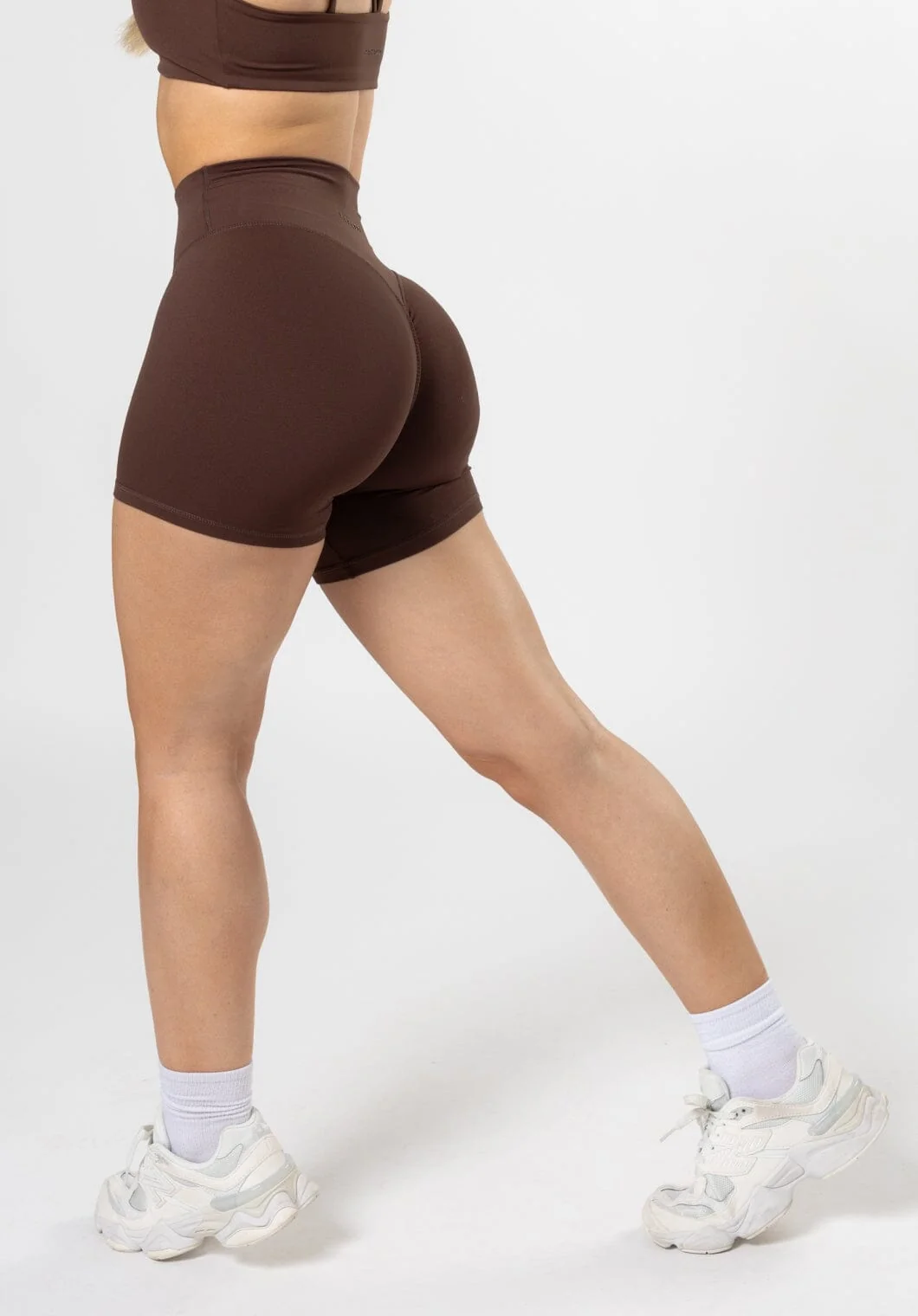 RecStretch™ Original Sculptseam® High-Rise Short 5" Walnut